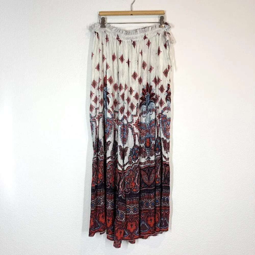 Free People Boho Wide Leg Culotte Pants Small